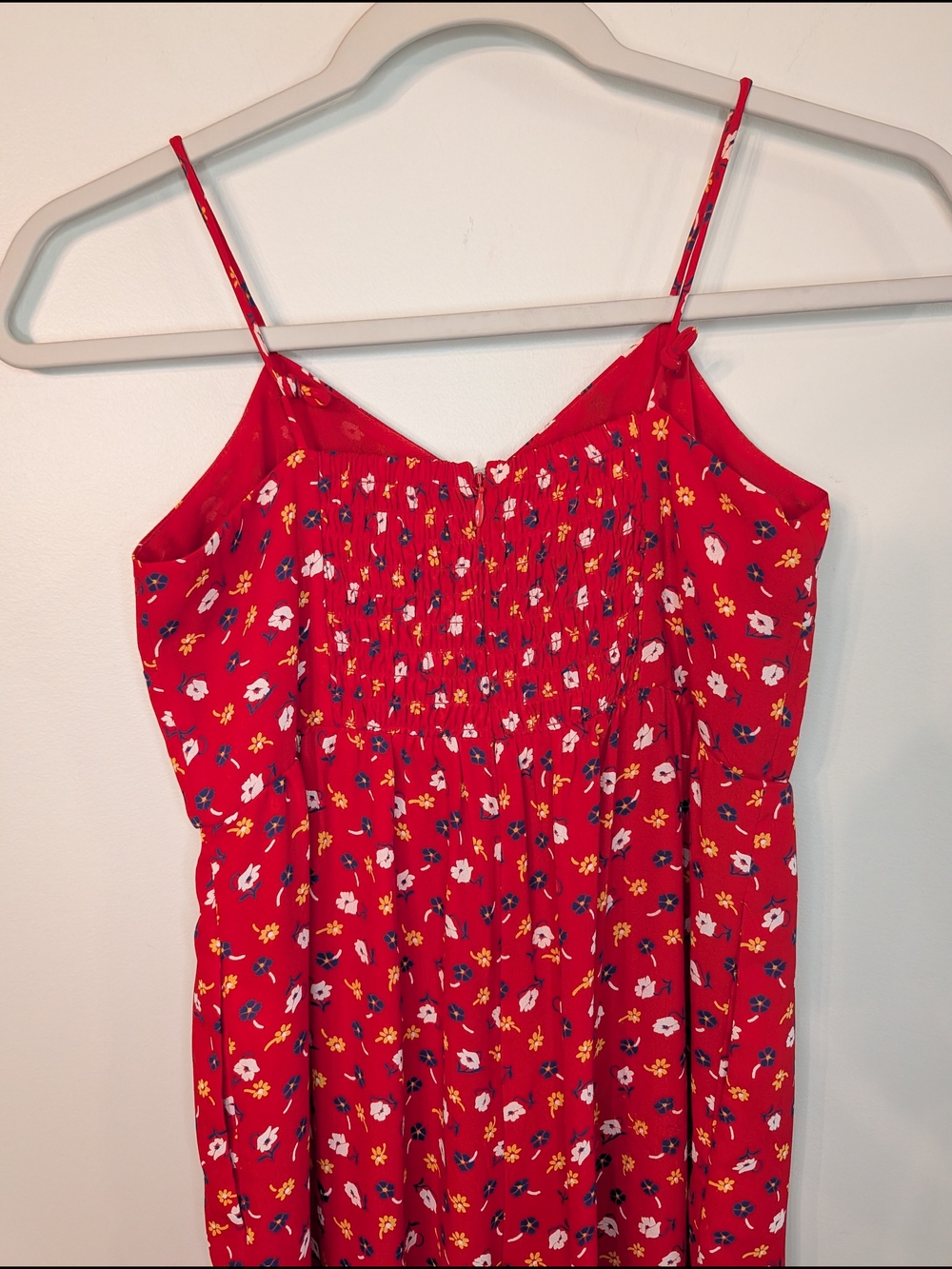 Madewell Rust Floral Wide-Leg Jumpsuit - Picture 2 of 6
